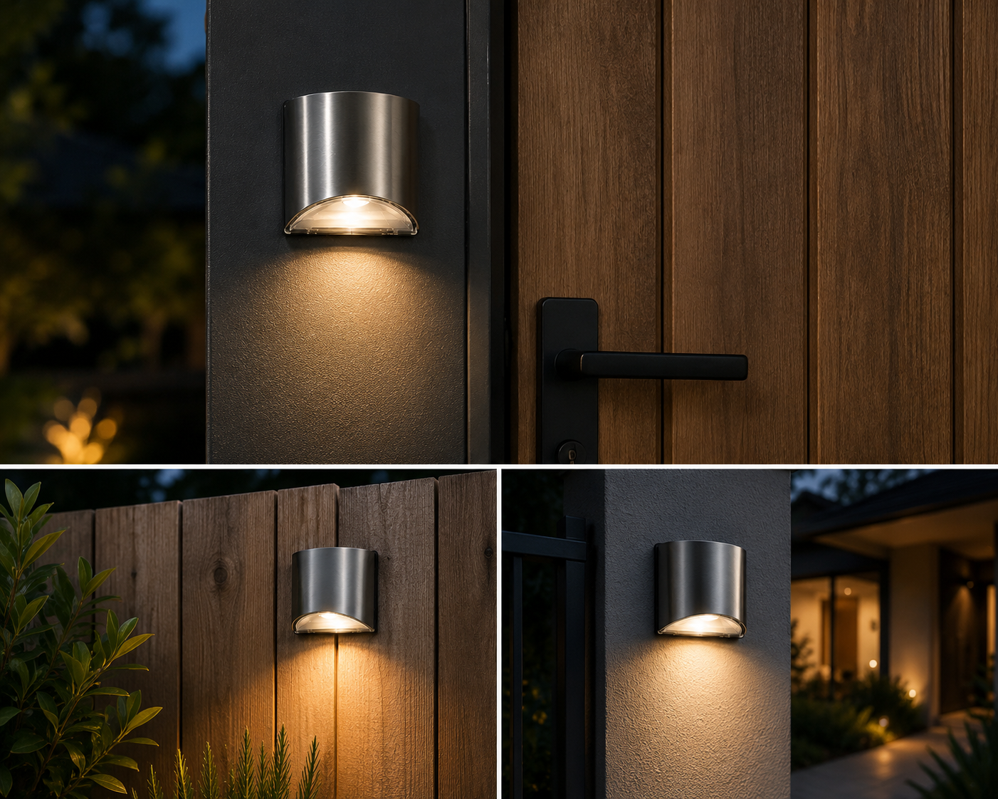Draadloze Solar Lamp voor Huisnummerbord.
